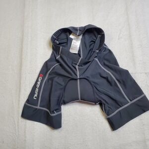 Louis Garneau Youth Cycling Shorts Black Padded Bike Compression Size JRM